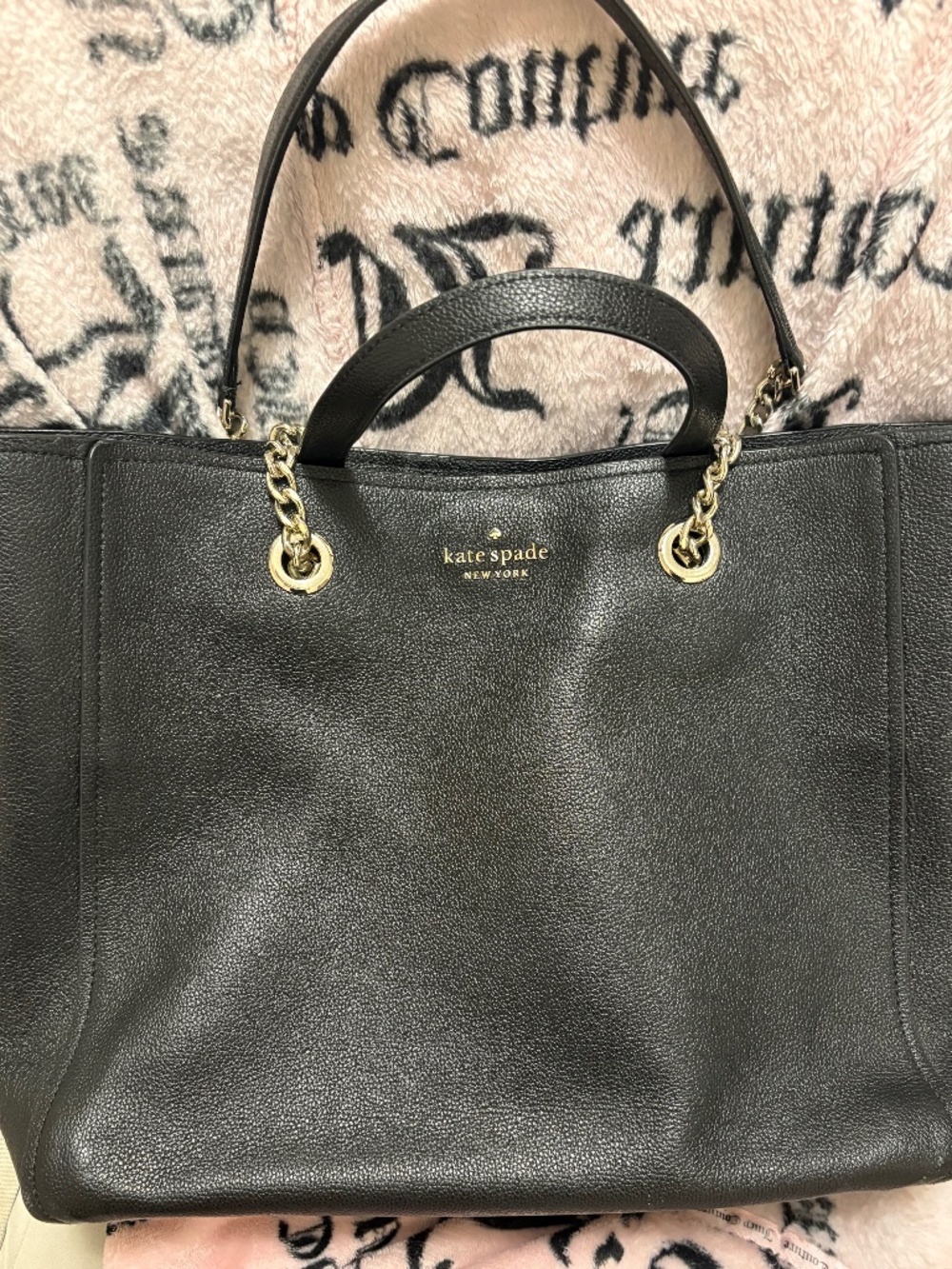 Kate Spade New York Pebbled Leather Tote Bag 🖤